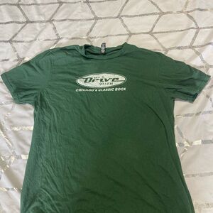 97.1 FM Green Logo Short Sleeve Tee - Men